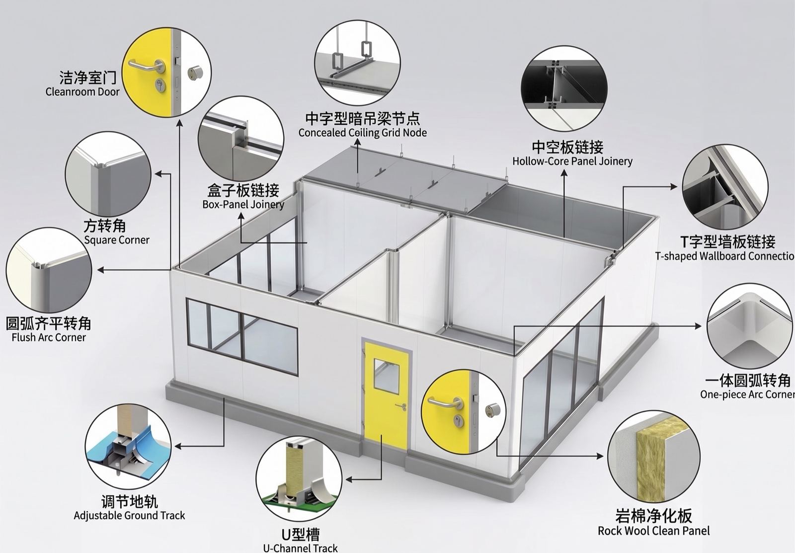 Why Are Cleanroom Panels Commonly Used for Cleanroom Walls?